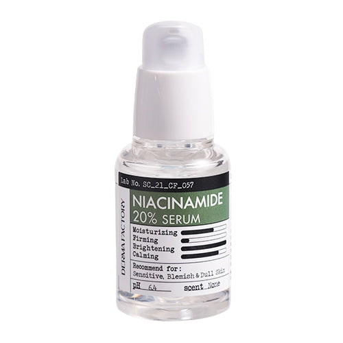 DERMA FACTORY Niacinamide 20% Serum 30ml