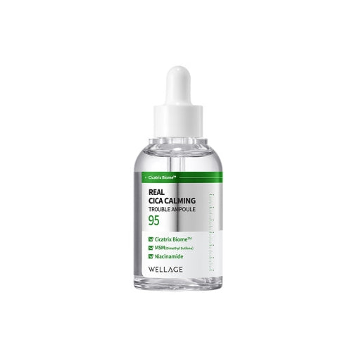 Wellage Real Cica Calming 95 Trouble Ampoule 50ml