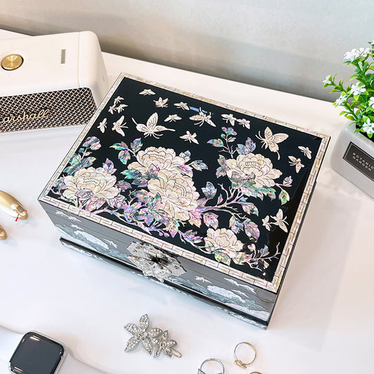 Mother-of-pearl lacquerware box