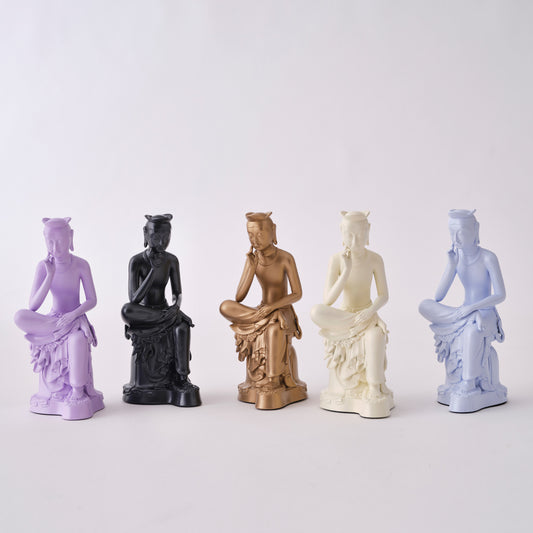 Pensive Bodhisattva Miniature (Random Color)