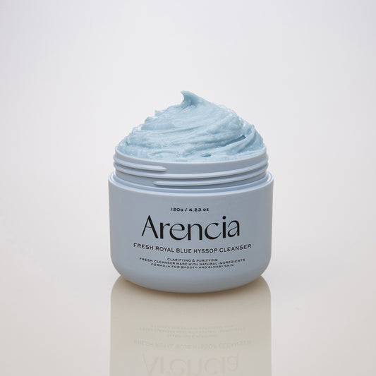 ARENCIA Royal Blue Hyssop Tteok Soap Cleanser 120ml