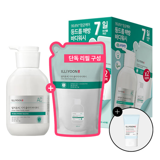 ILLIYOON Cica Acne Clear Body Wash 400ml