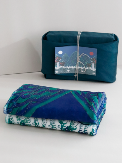 Premium Korean Art Blanket - Irworobongdo (Symbol of Prosperity & Good Luck) | Meaningful Luxury Gift for Teachers, Professors, and Colleagues